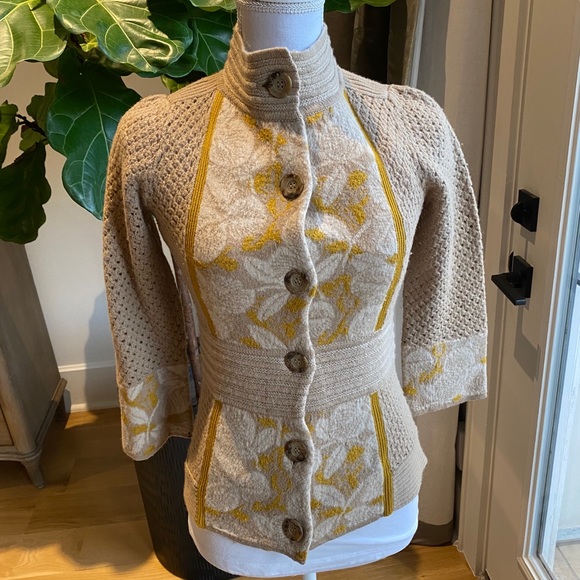Anthropologie Sweaters - Anthropologie Jacquard Sweater